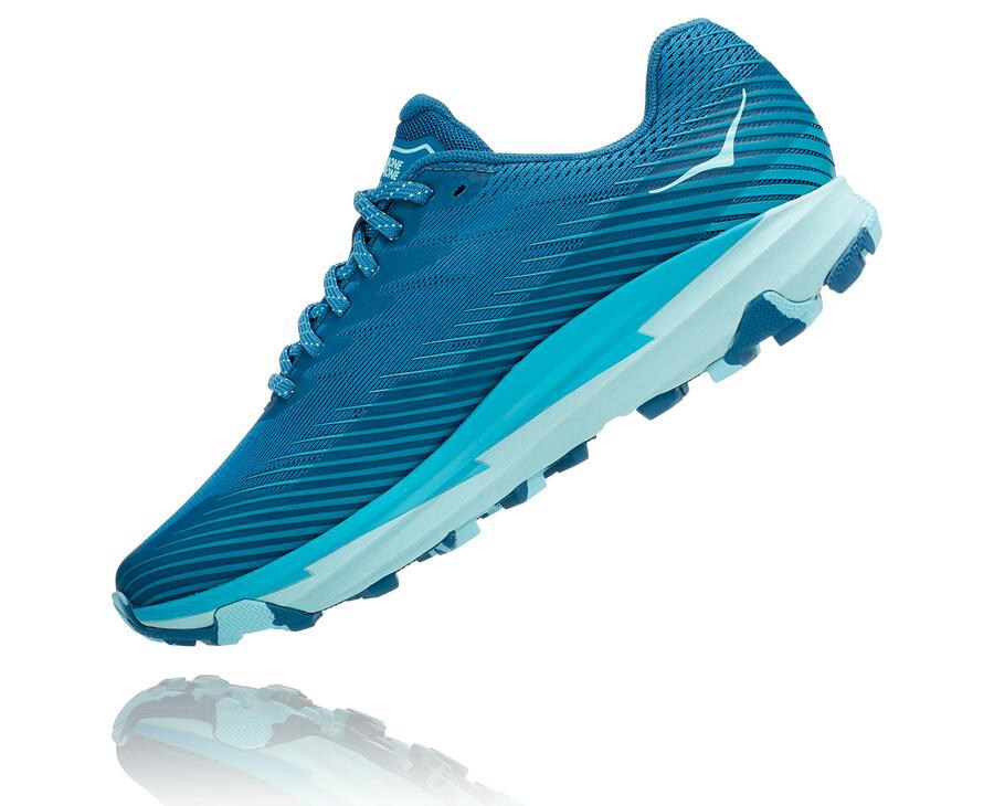 Hoka One One Trailsko Dame - Torrent 2 - Blå - 378946JXY